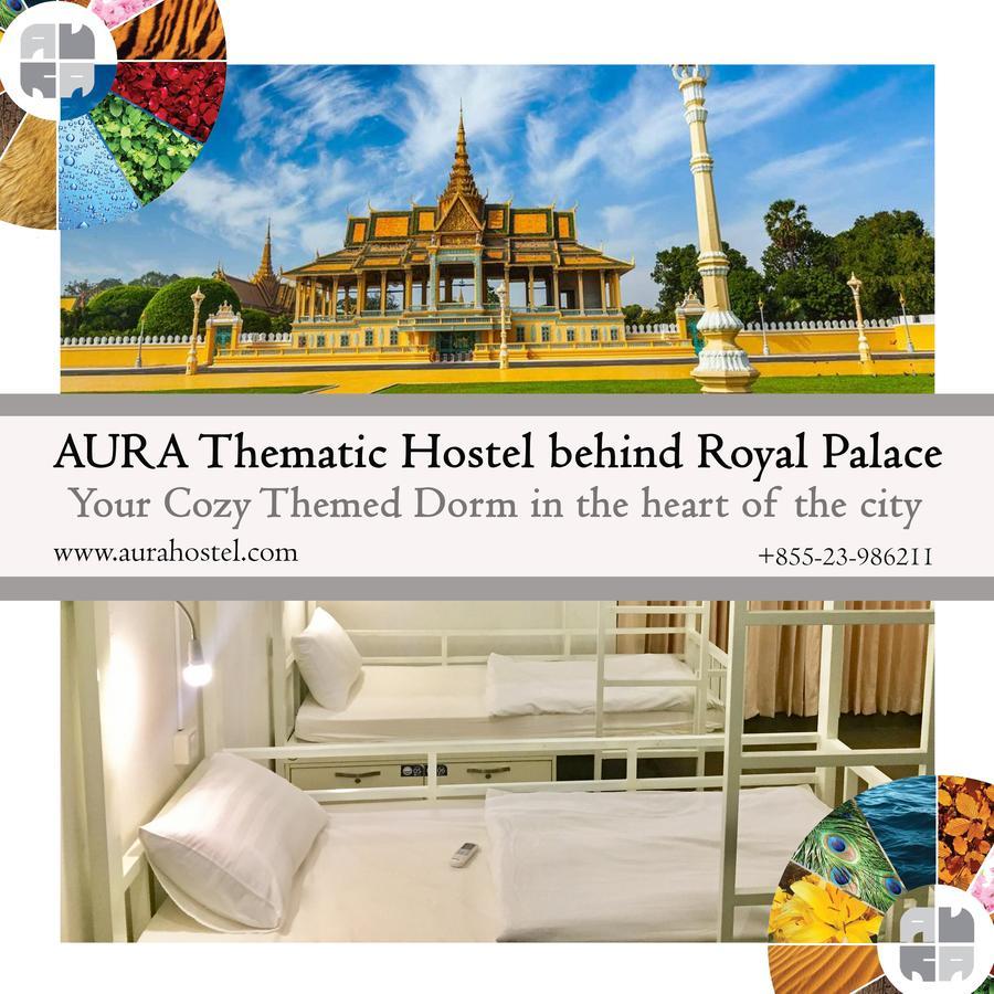 Aura Thematic Hostel Phnom Penh Exteriör bild